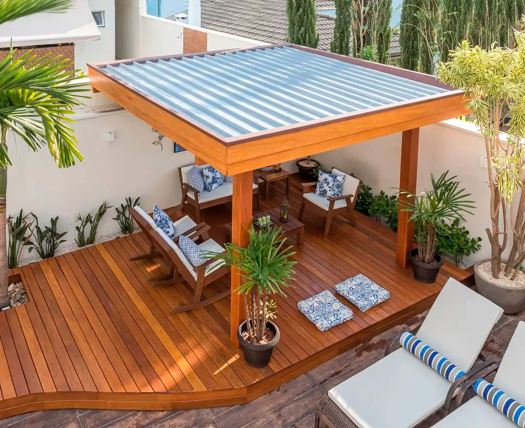 Mezaninos, Decks e Pergolados